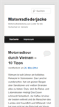 Mobile Screenshot of motorradlederjacke.net